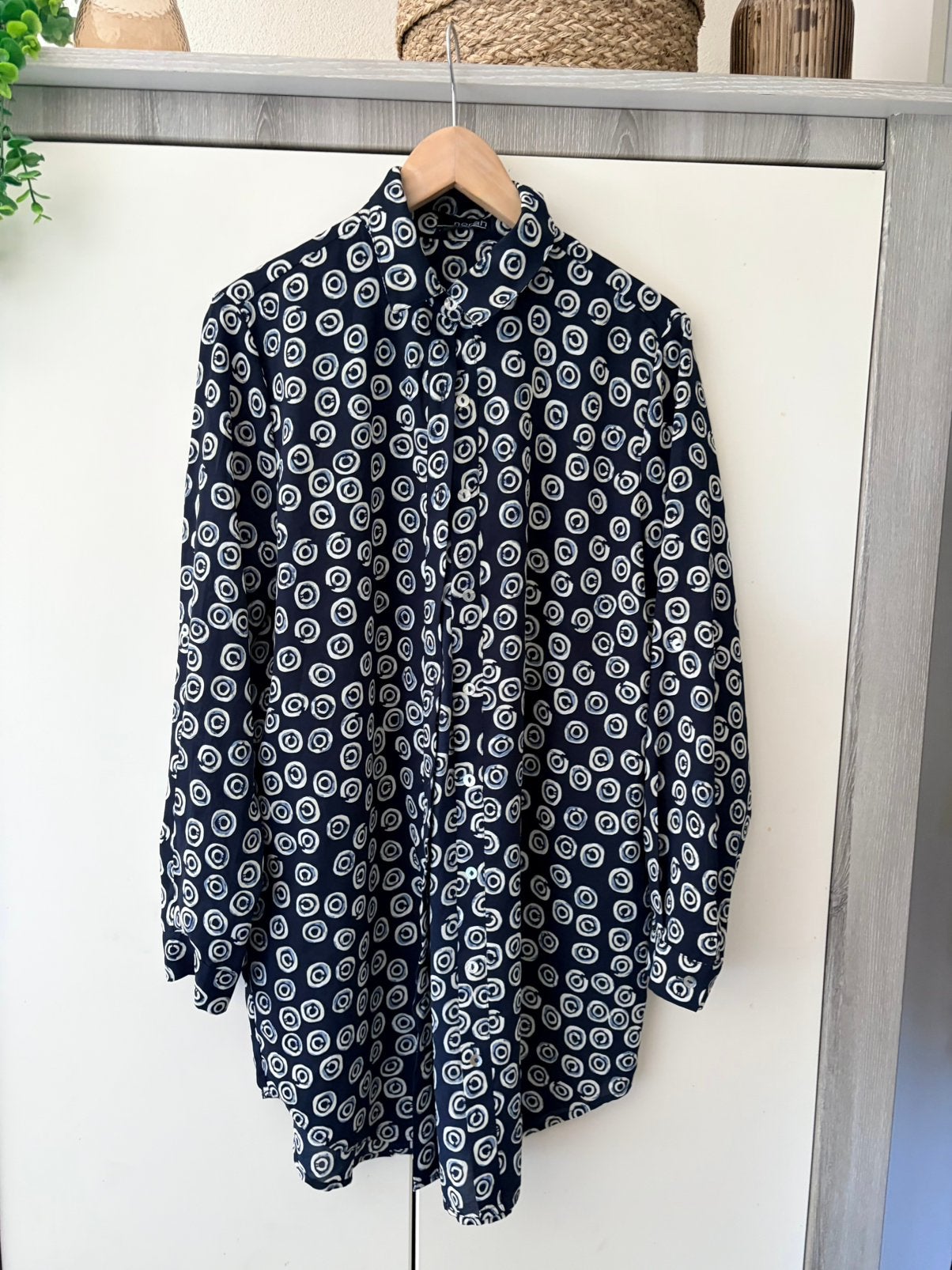 Norah blouse maat 40, Ophalen of Verzenden, Zo goed als nieuw, Maat 38/40 (M), Blauw