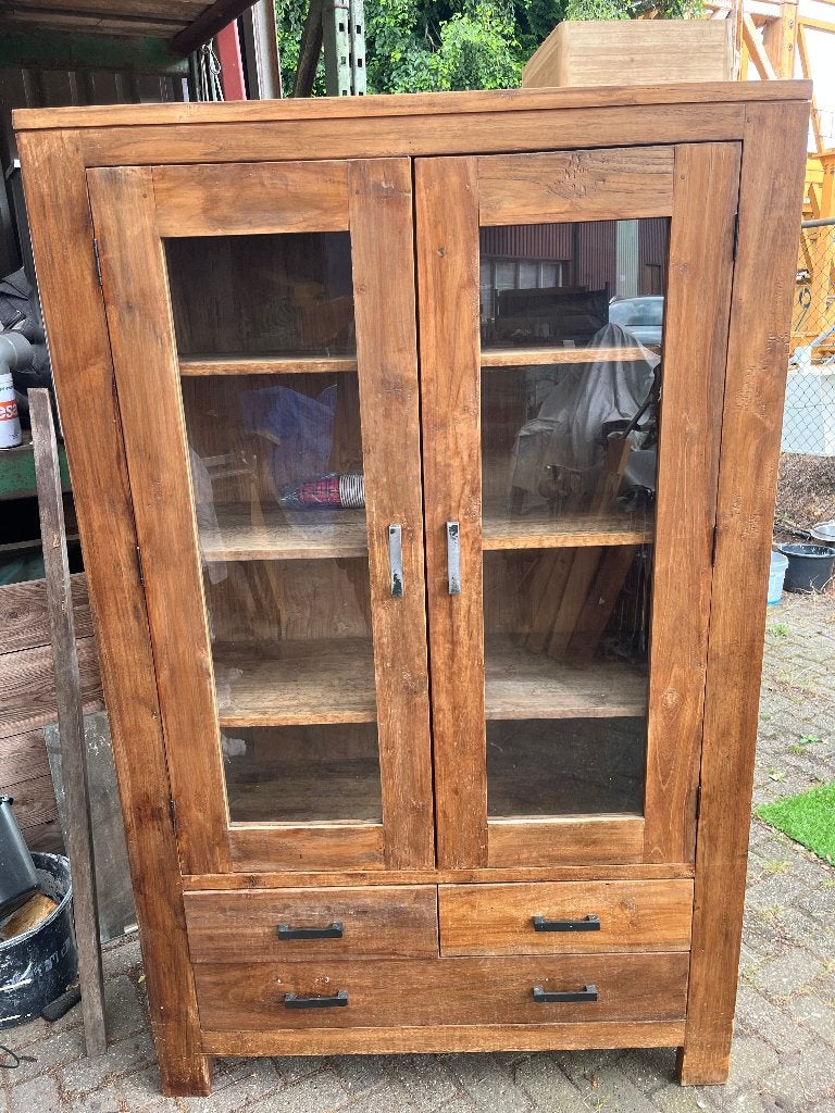 teak kast, Ophalen, 25 tot 50 cm