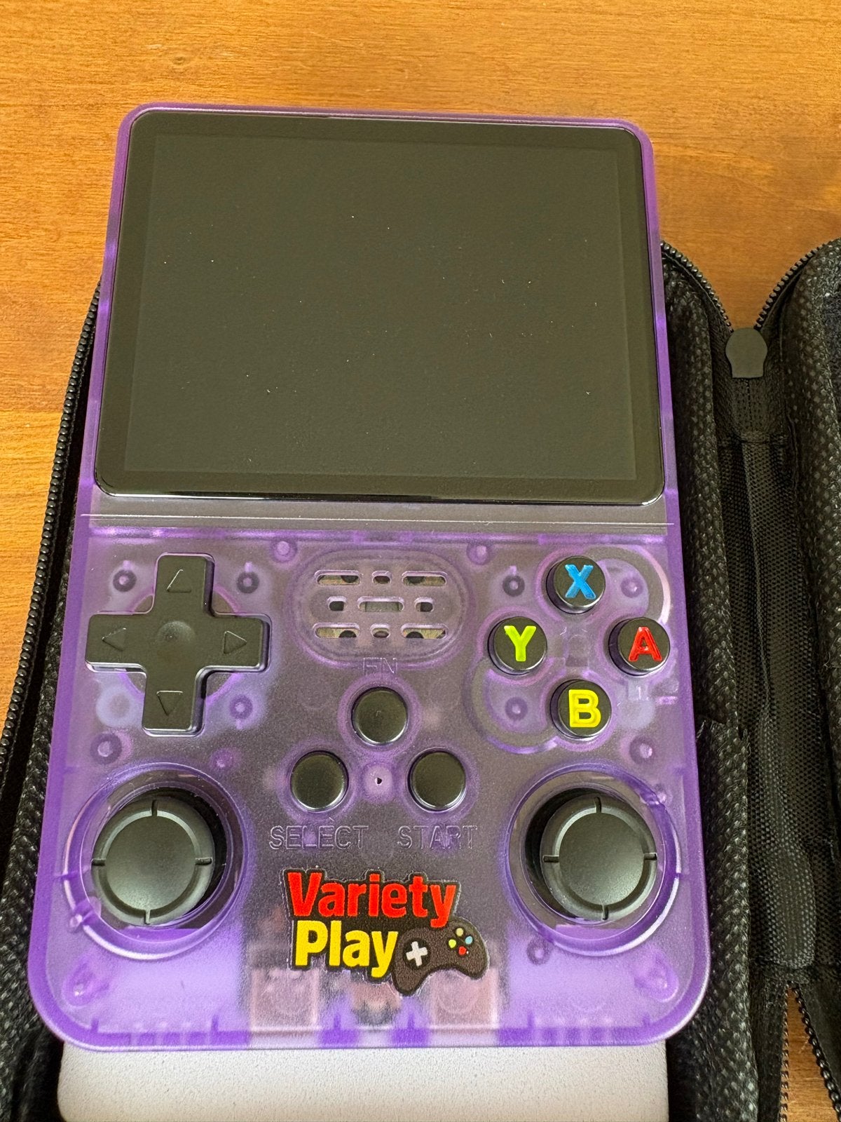 Variety Play R36S Retro Handheld Console Paars, Spelcomputers en Games, Ophalen of Verzenden, Overige merken, Zo goed als nieuw