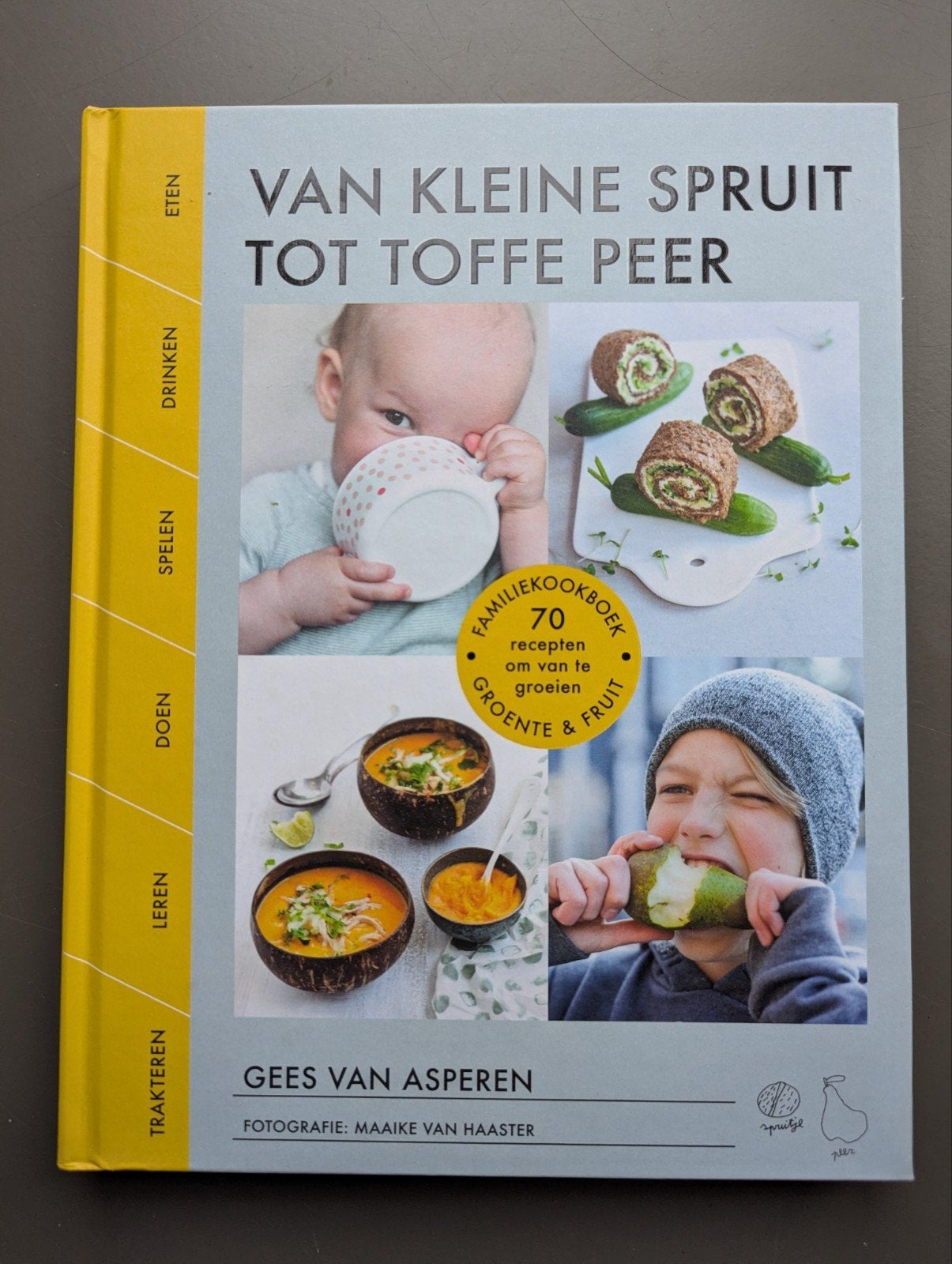 Van Kleine Spruit tot Toffe Peer - Kookboek Gees van Asperen, Ophalen of Verzenden, Zo goed als nieuw, Gees van Asperen