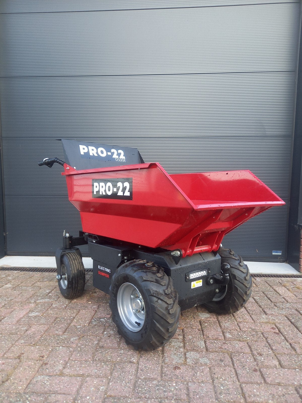 electrische kruiwagen pro 22 nieuw, Ophalen of Verzenden, Zo goed als nieuw