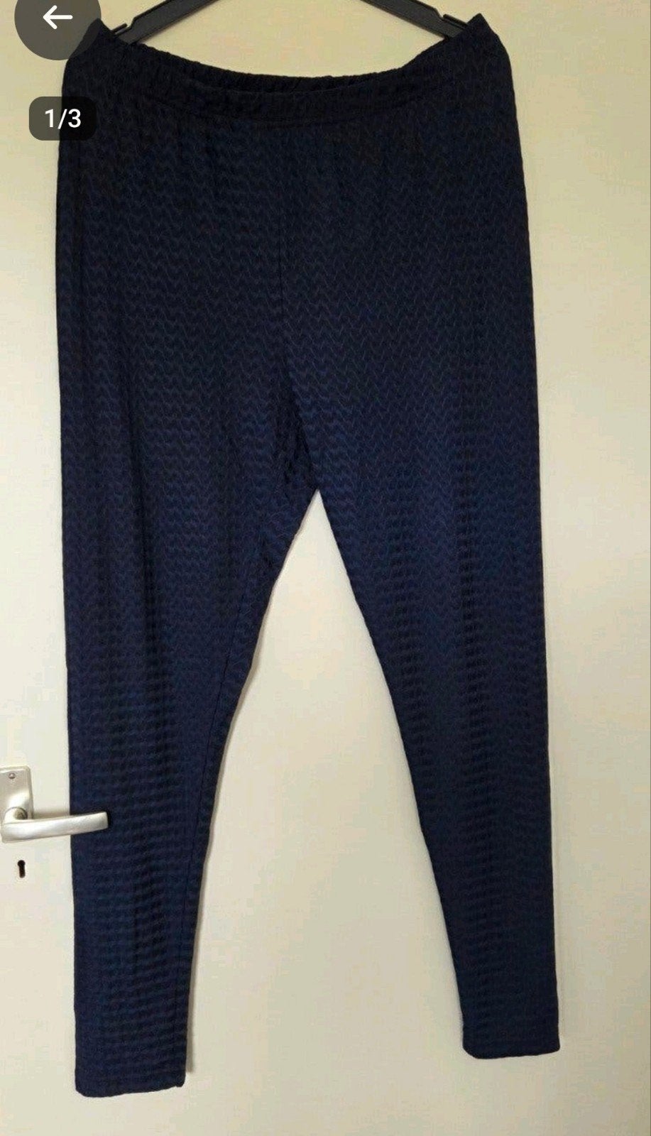Zhenzi comfortabele blauwe broek met print, maat 48/50, Zhenzi, Blauw, Maat 46/48 (XL) of groter, Ophalen of Verzenden