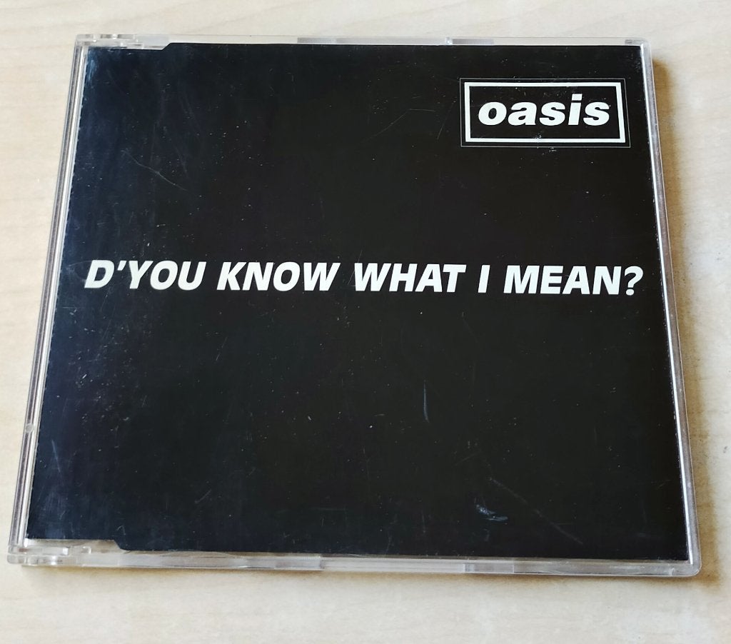 Oasis - D'You Know What I Mean CD Promo 1997 1trk, Cd's en Dvd's, Ophalen of Verzenden, Gebruikt, Pop