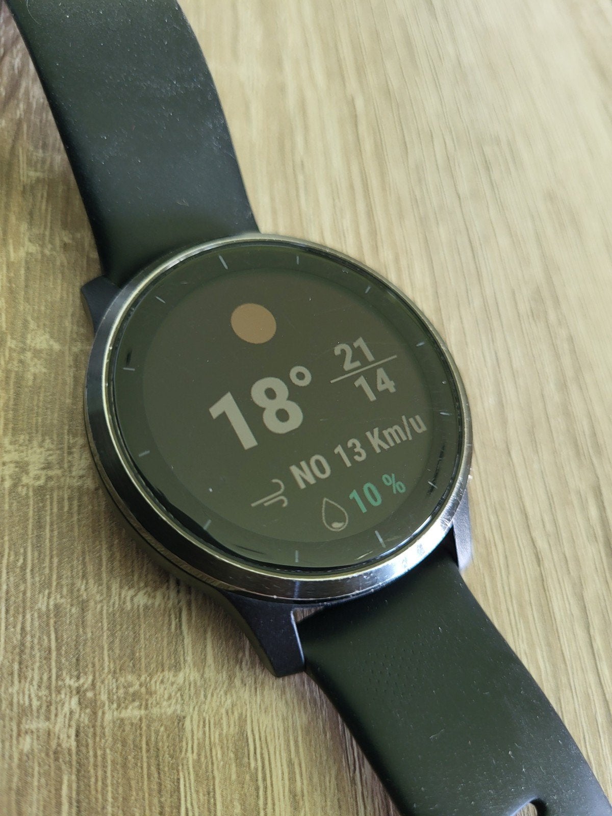 Sport/lifestyle Horloge Garmin Vivoactive 4 Music, Ophalen of Verzenden, Zwart, Android