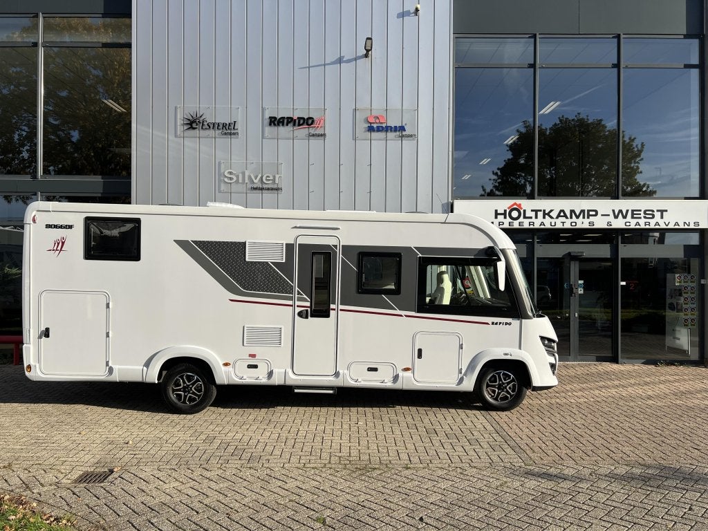 Rapido 8066 DF MODEL 2026 4400KG CHASSIS, Caravans en Kamperen, Campers, Fiat, 7 tot 8 meter, Bedrijf, Rapido
