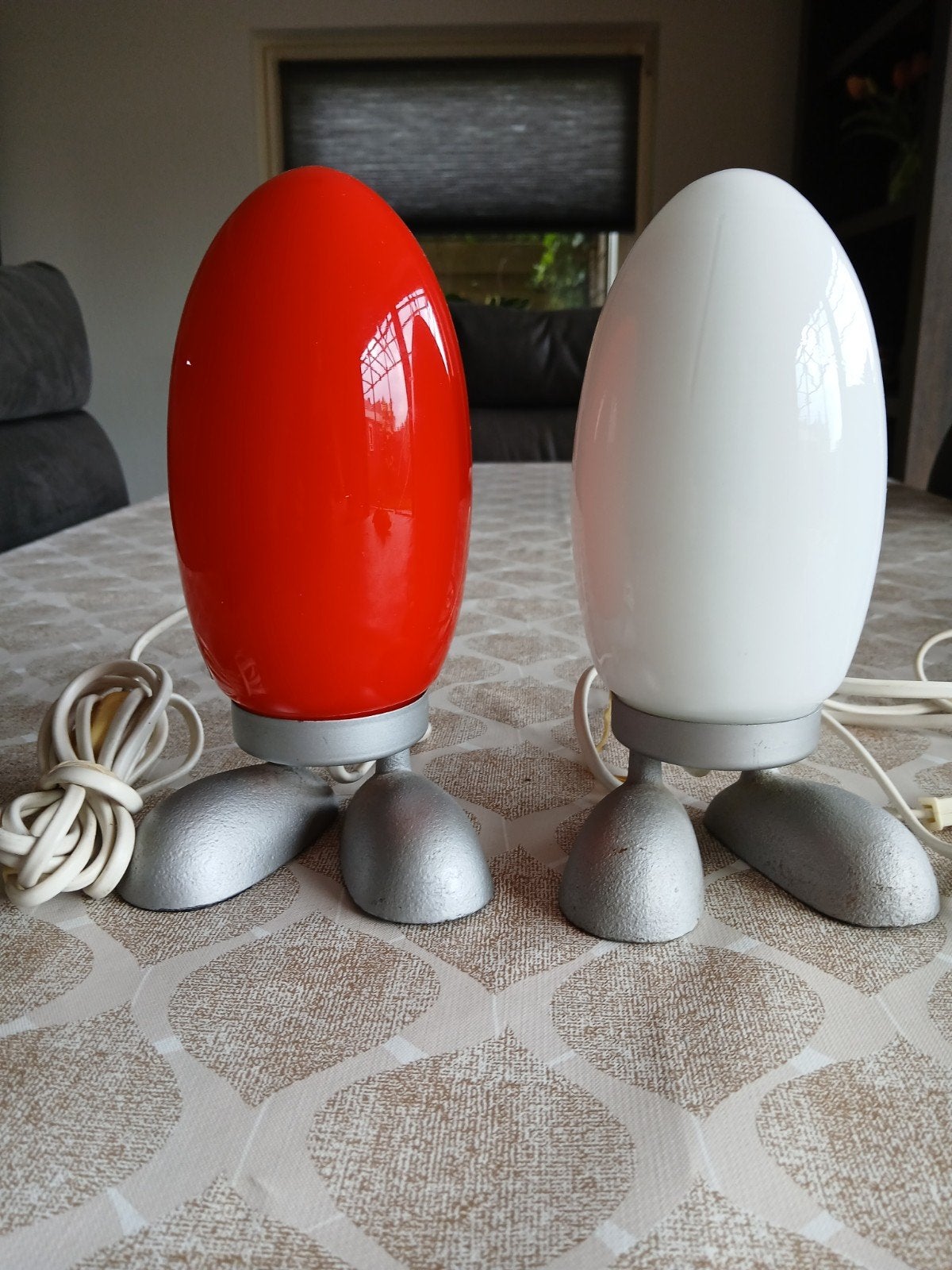 Fjorton lamp, Tatsuo Konno, Gebruikt, Ophalen of Verzenden, Glas, Vintage, Retro, Modern