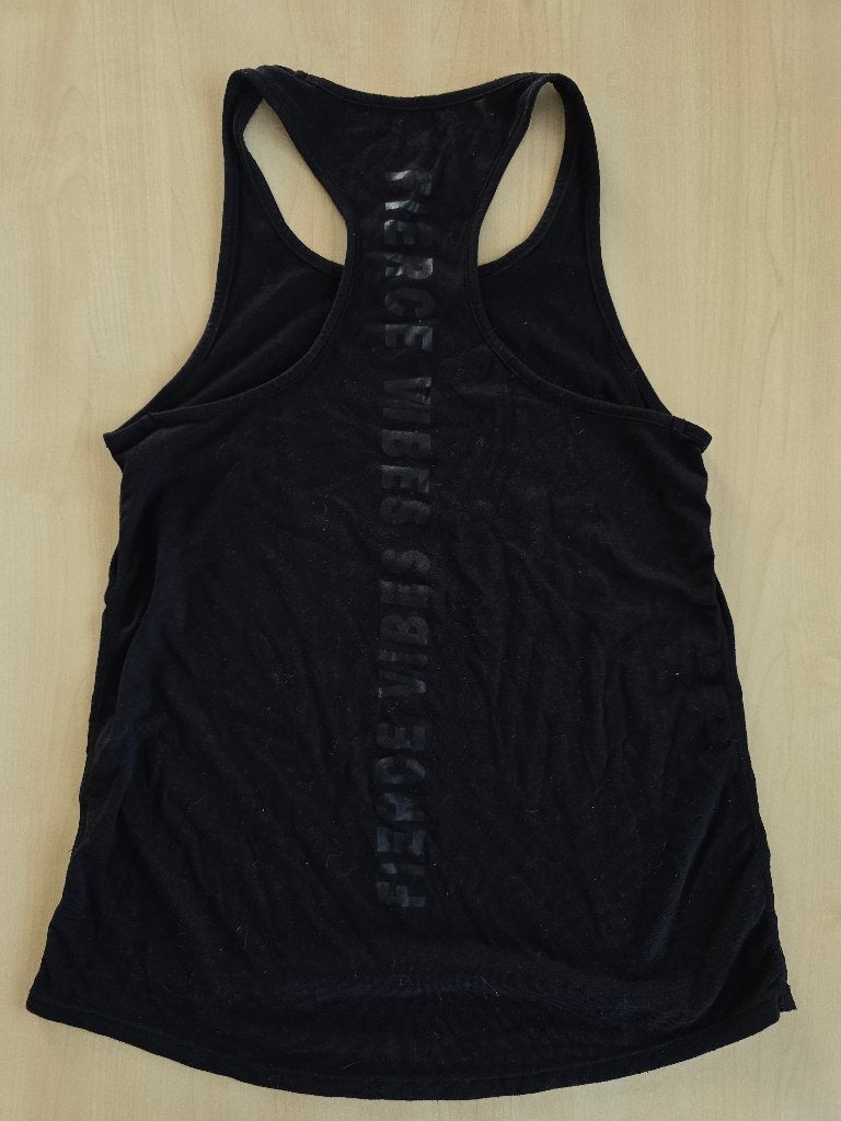 H&M Sport zwarte fitness sport aerobic tanktop - XS, H&M, Verzenden, Zwart, Fitness of Aerobics
