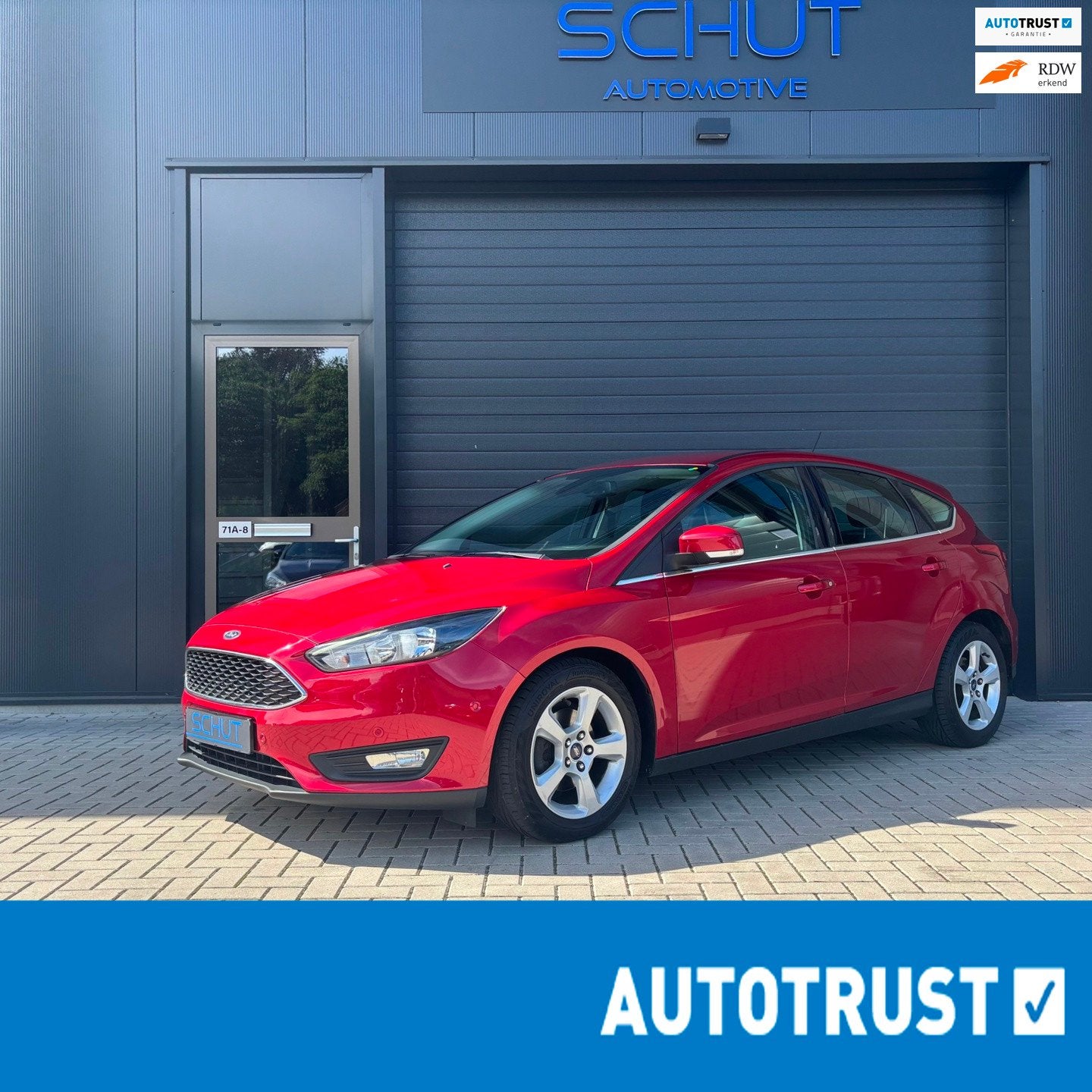 Ford Focus 1.0 Titanium Edition CLIMA | LAGE KM-STAND | CARP, Auto's, Dealer onderhouden, Stof, Gebruikt, Zwart