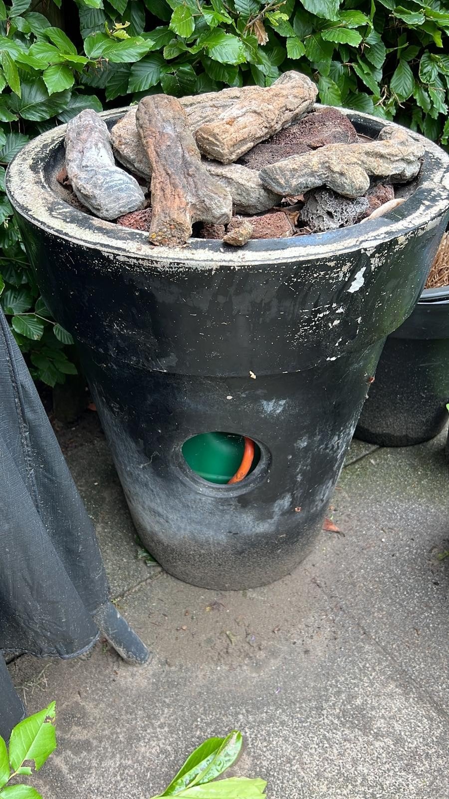 Cosi Vuurton met hoes en lavastenen, Ophalen of Verzenden, Gebruikt, Vuurton