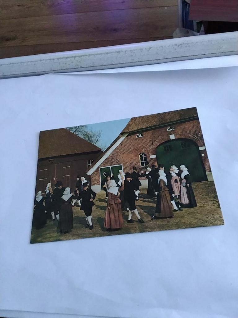 DRENTHE. FOLKLORISCHE. DANSGROEP "'T. AOI VOLK", Ophalen of Verzenden, Voor 1920