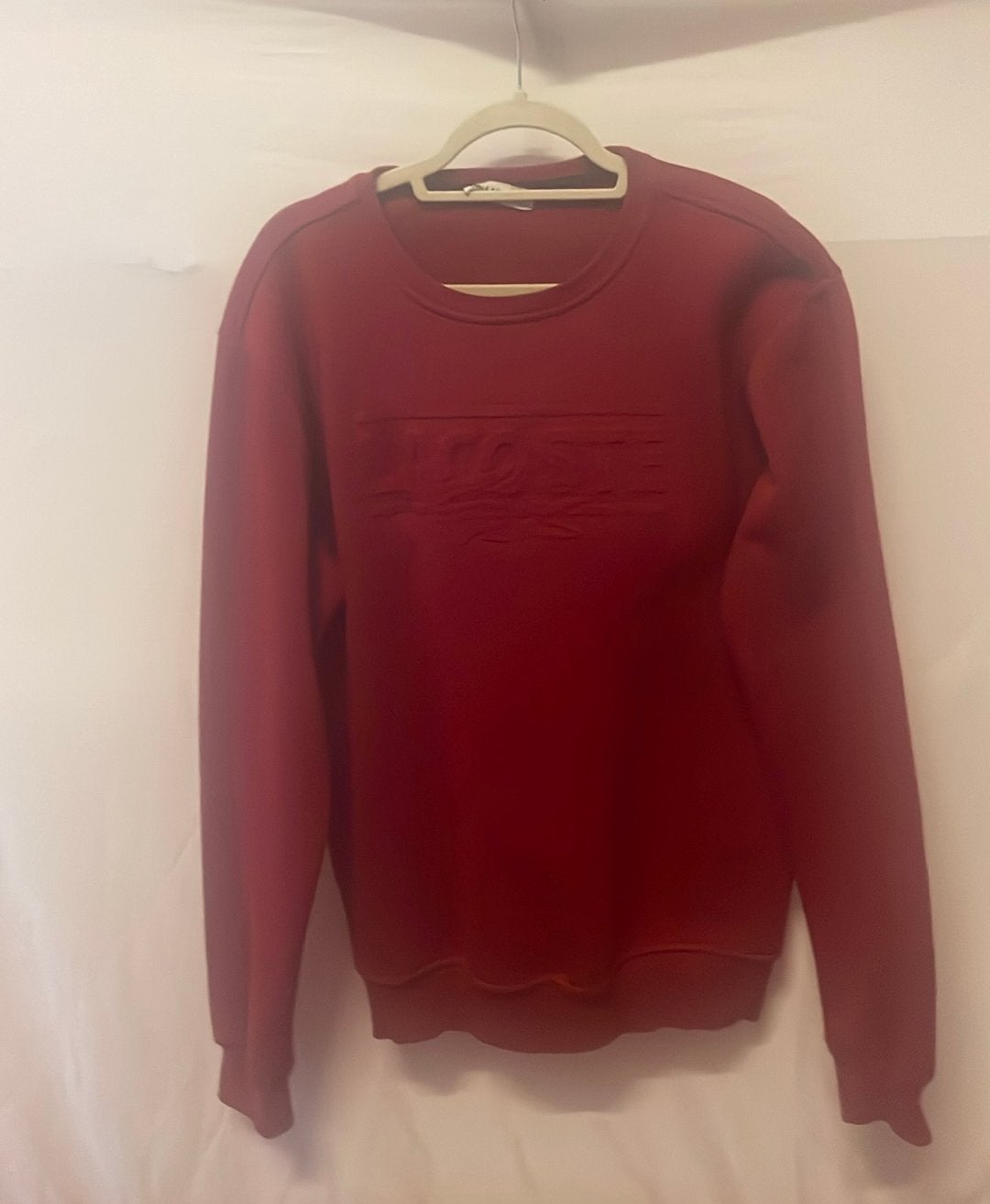 Mooie LACOSTE trui (maat XL), Ophalen, Zo goed als nieuw, Maat 56/58 (XL)