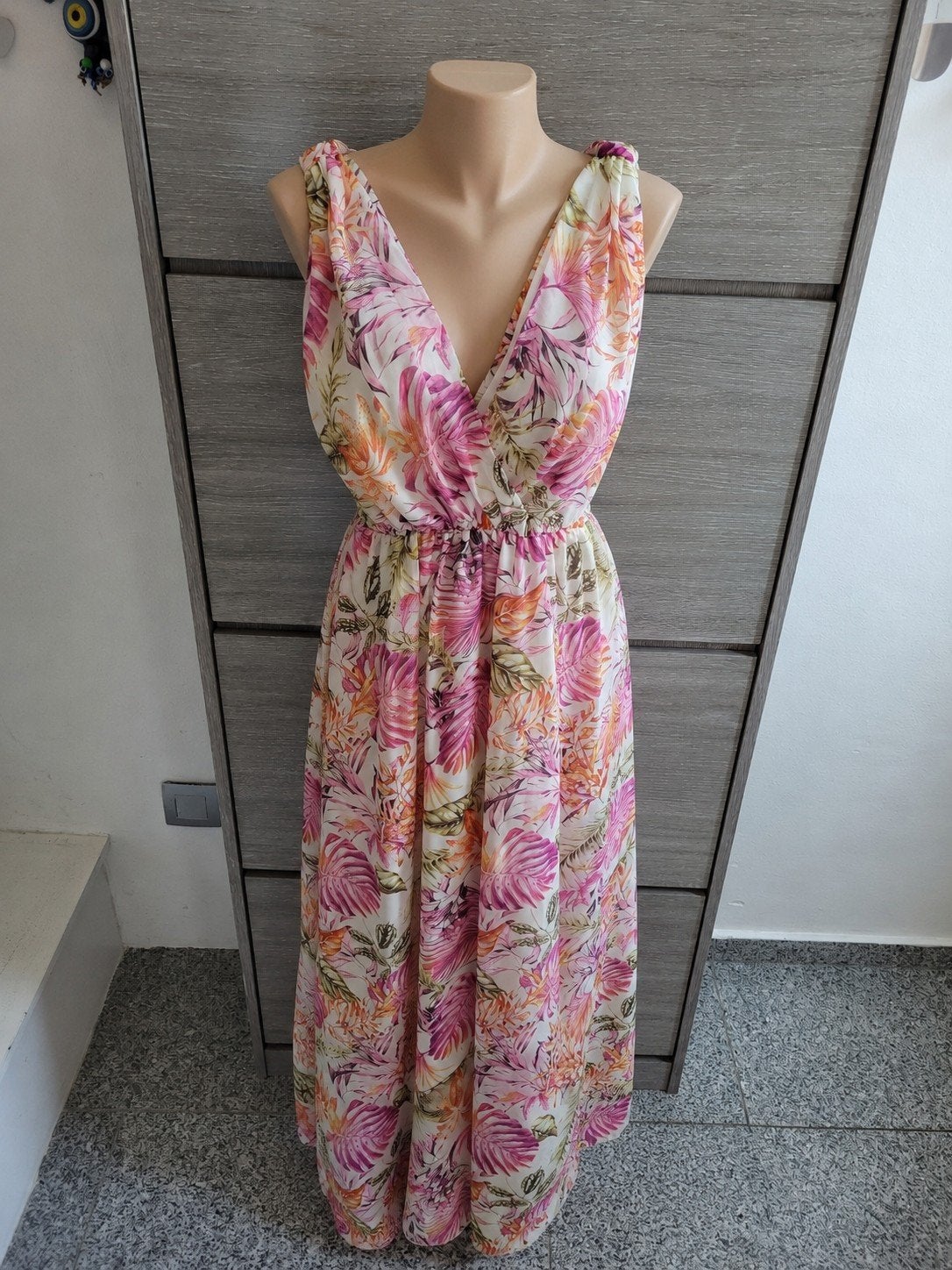 LolaLiza zomerjurk maat 42 (valt ruim ), Kleding | Dames, Jurken, Maat 42/44 (L), Ophalen of Verzenden, Zo goed als nieuw, Roze