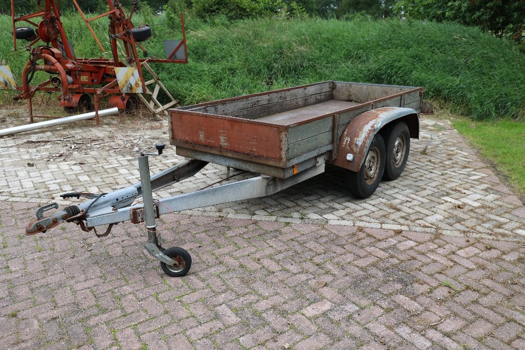 Aanhanger,  grondbak, sekura cabineruiten, kachel te koop, Ophalen, Gebruikt