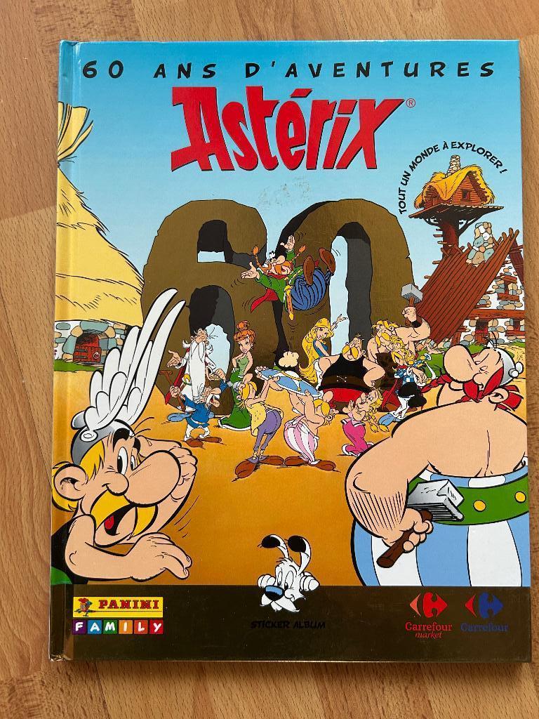 Asterix 60 ans d’aventures panini hardcover verzamelalbum, Ophalen, Eén stripboek, Zo goed als nieuw, Goscinny & Uderzo