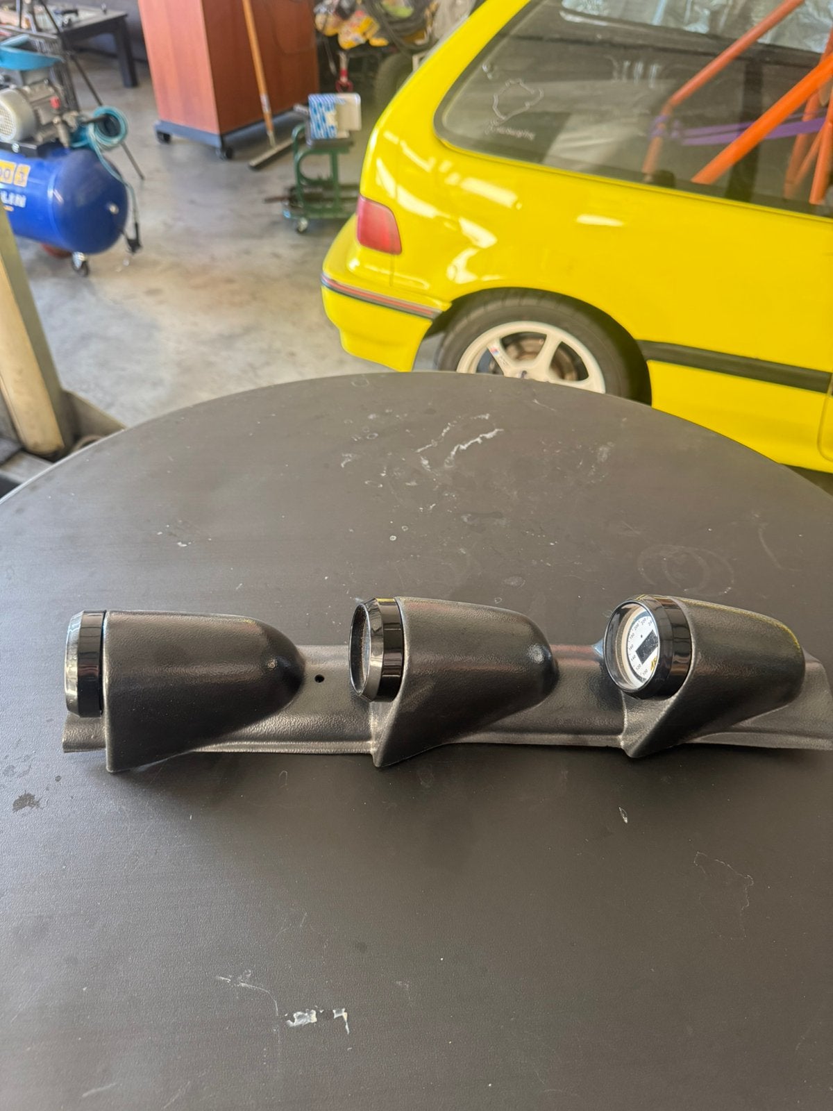 AEM originele 3-gauge set + Civic/CRX 1988-1991 gaugehouder, Ophalen of Verzenden, Honda