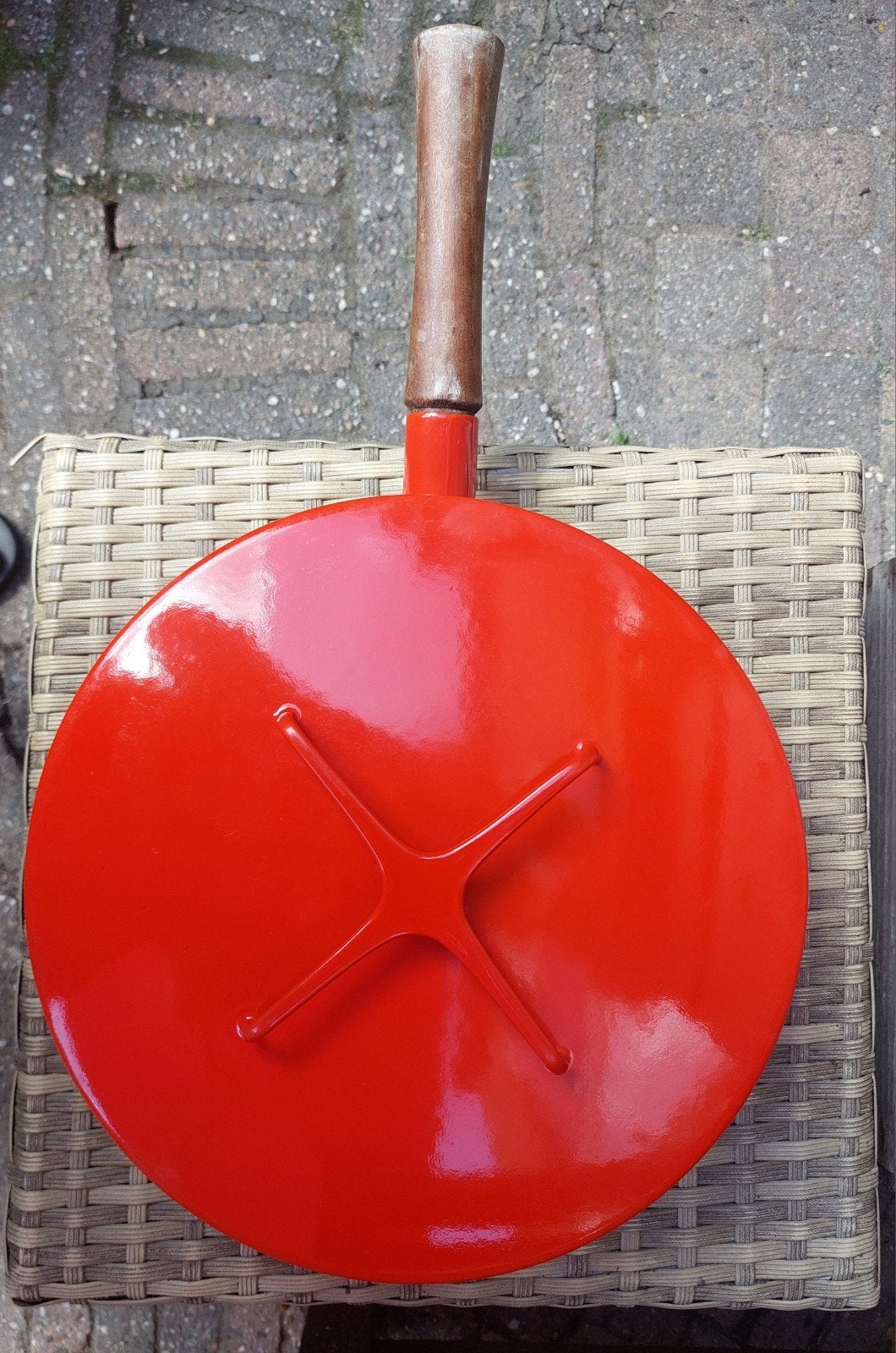 Prachtige Dansk Kobenstyle pan, Met deksel, Overige typen, Ophalen of Verzenden, Zo goed als nieuw