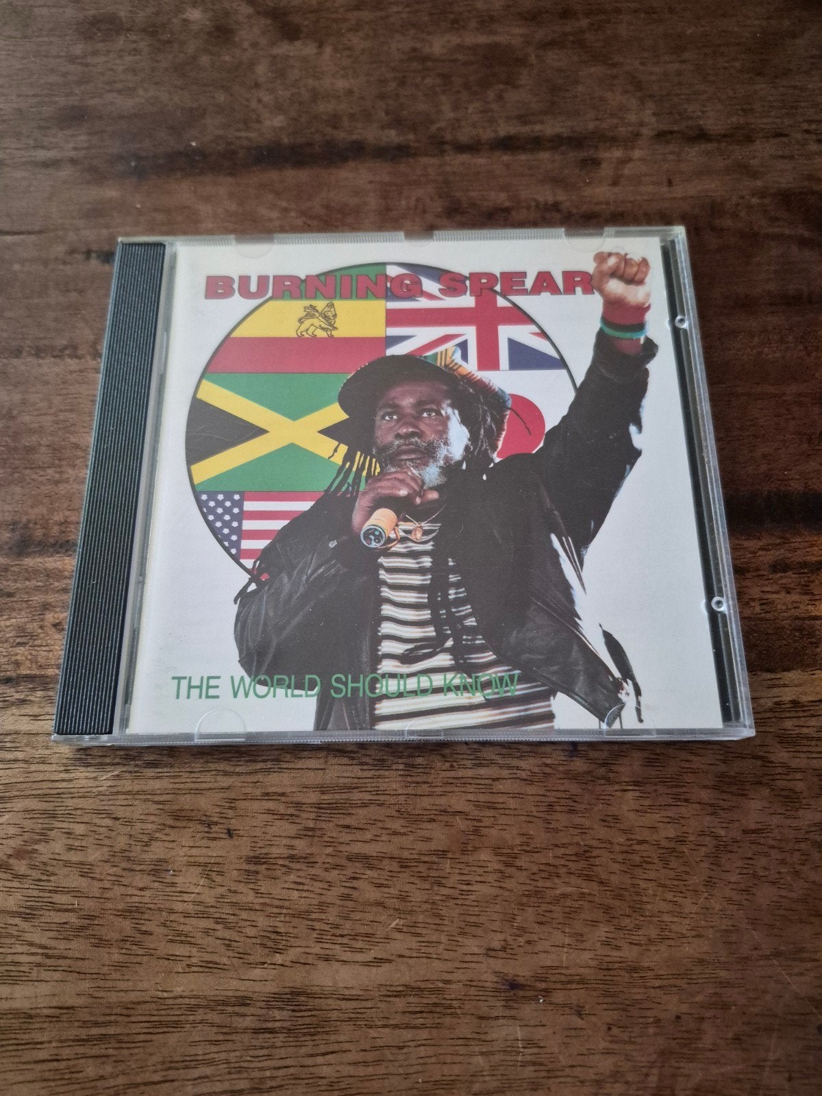 Burning Spear - The World Should Know (CD), Cd's en Dvd's, Gebruikt, Reggae, Ophalen of Verzenden, Inclusief doosje