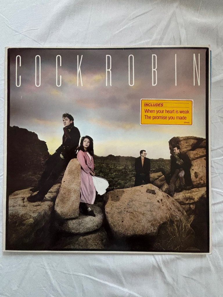 Elpee Cock Robin, Cd's en Dvd's, Vinyl | Pop, Ophalen, LP, Gebruikt, Pop