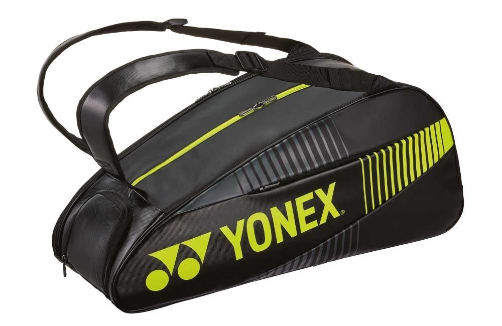 Yonex Tennis/Badminton Tas - Zwart/Neon Geel, Ophalen of Verzenden, Zo goed als nieuw, Tas, L2
