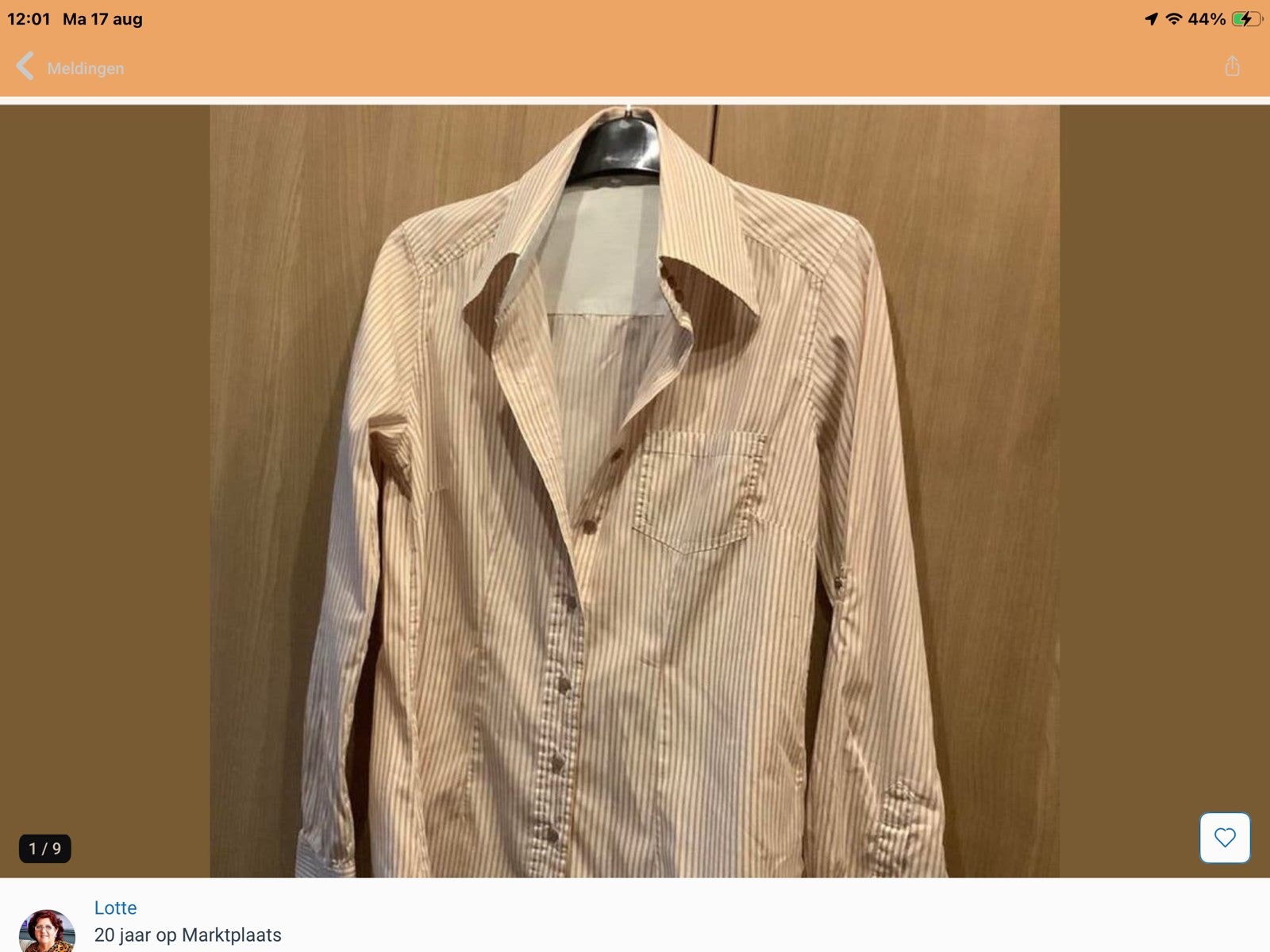 Sutherland gestreepte blouse - Maat XS., Ophalen of Verzenden, Zo goed als nieuw, Maat 34 (XS) of kleiner, Beige