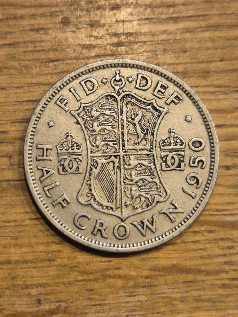 Verenigd Koninkrijk - ½ Crown 1950, Verzenden, Overige landen, Losse munt