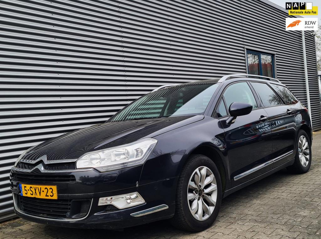 Citroen C5 Tourer 1.6 THP Business 12-2013 Grijs Metallic EX, Auto's, Citroën, Voorwielaandrijving, Euro 5, 15 km/l, Gebruikt