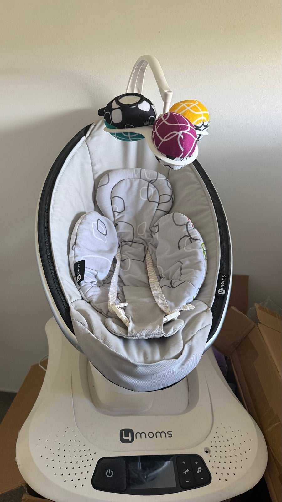 4moms mamaRoo 4.0 Wipstoel, Wipstoel, Ophalen, Overige merken, Met gordel(s) of riempje(s)