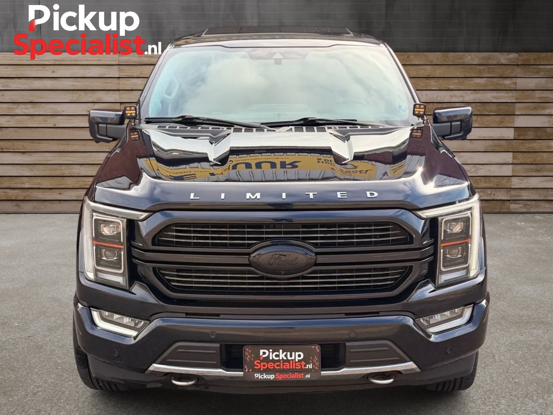 Ford USA F150 Ford USA F-150 Limited 430pk PowerBoost Full H, Auto's, Start-stop-systeem, Gebruikt, Blauw, F-150