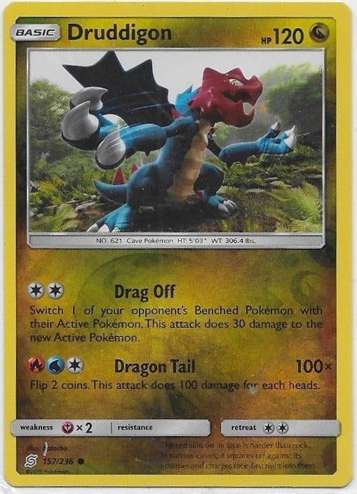 Unified Minds,  Druddigon [reverse] 157/236, Verzenden, Nieuw, Losse kaart