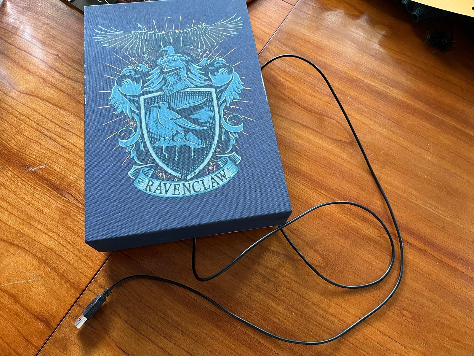 Harry Potter Ravenclaw Wandlamp - USB Aansluiting, Ophalen of Verzenden, Zo goed als nieuw