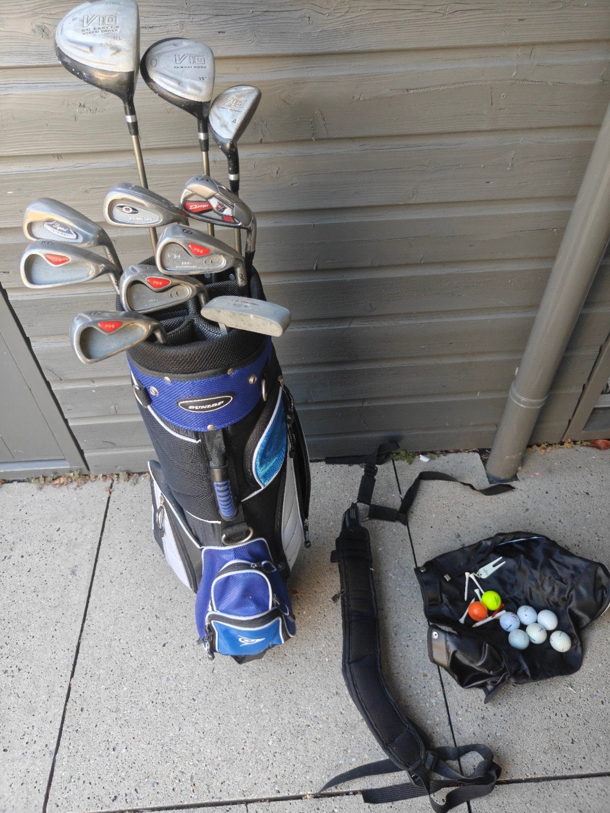 Complete golfset heren R.H. in golftas
in de golftas met dra, Sport en Fitness, Golf, Ophalen of Verzenden, Zo goed als nieuw
