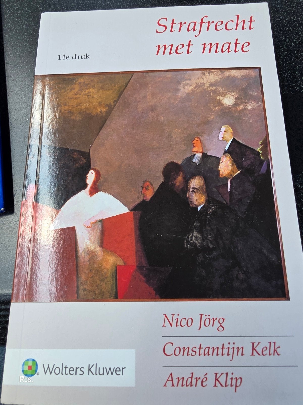 Strafrecht met mate - 14e druk, Nico Jörg, Constantijn Kelk, André Klip, Zo goed als nieuw, Gamma, HBO
