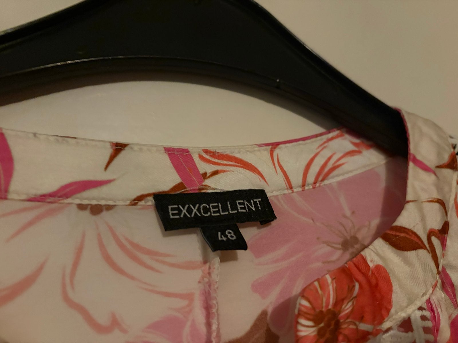 EXXCELLENT Bloemen Tuniek Maat 48, Meerkleurig, Maat 46/48 (XL) of groter, Ophalen of Verzenden, Zo goed als nieuw