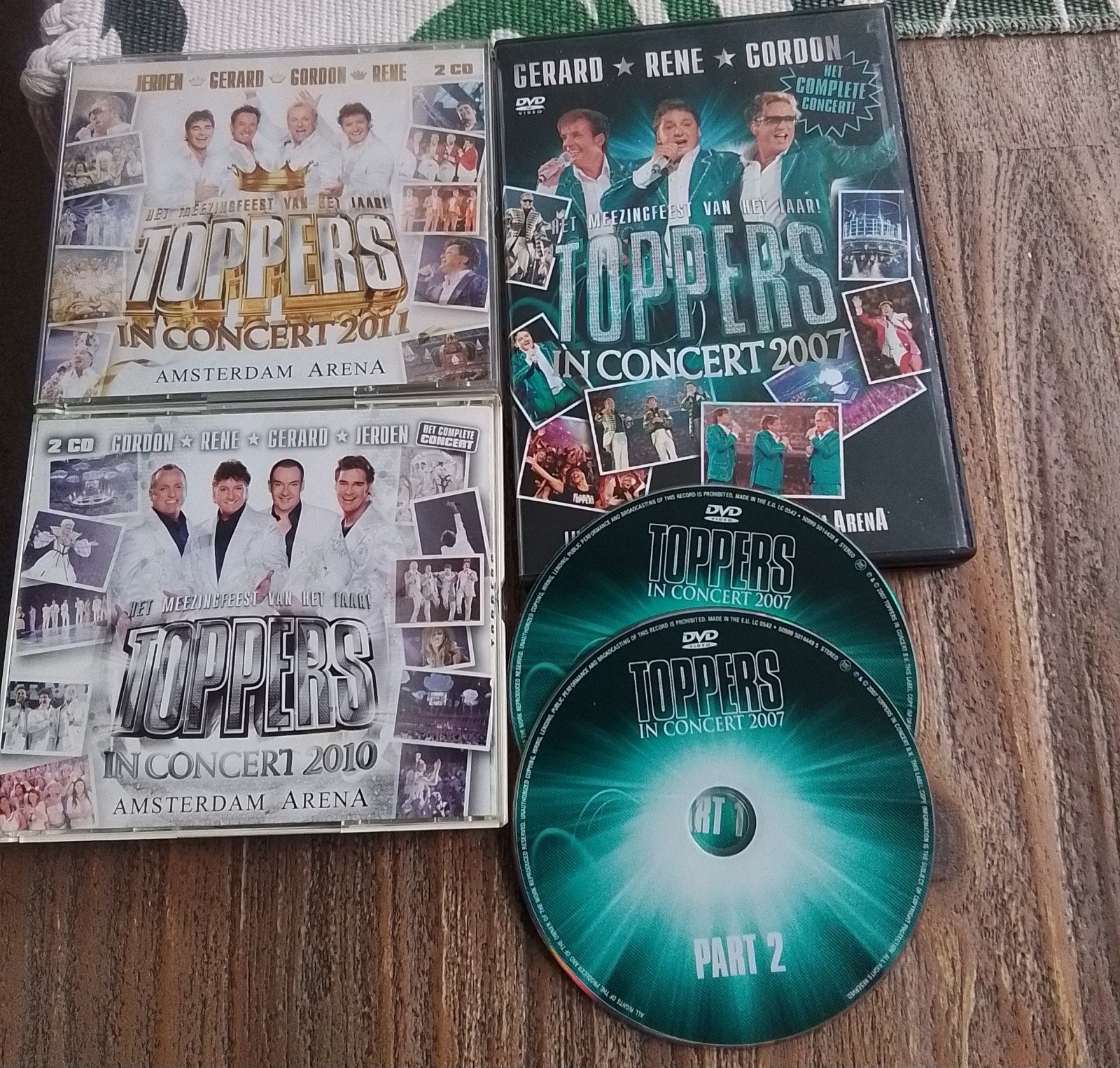Toppers dvd en 2 dubbelcd/ 2008/2010/2011, Alle leeftijden, Ophalen of Verzenden, Zo goed als nieuw