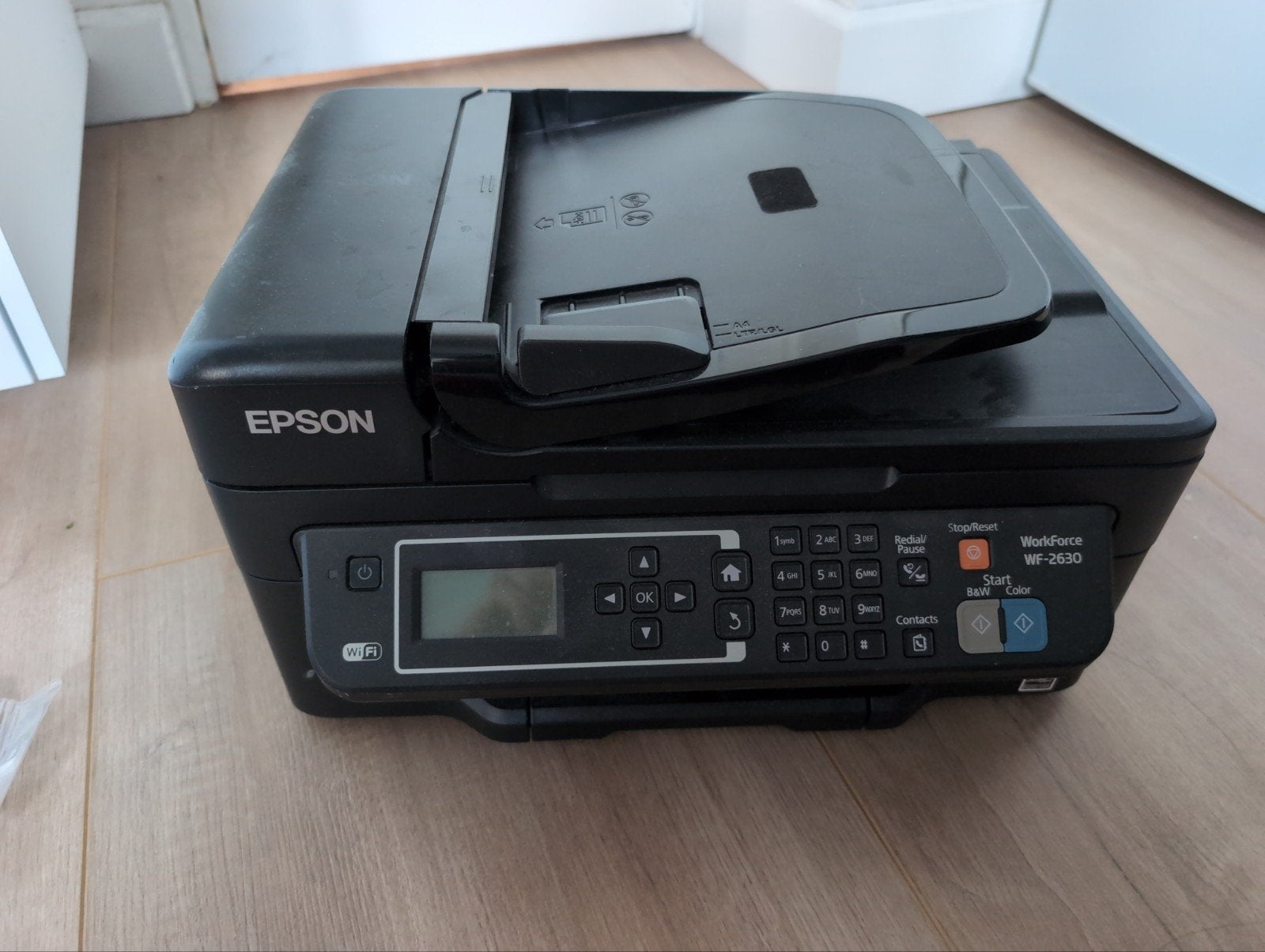 Epson WorkForce WF-2630 All-in-One Printer + 8 x ink, Computers en Software, Printers, Gebruikt, All-in-one, Draadloos, Ophalen of Verzenden