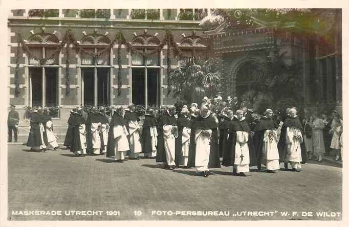 301-014-051 Utrecht Maskerade, Verzenden, Voor 1920, Utrecht