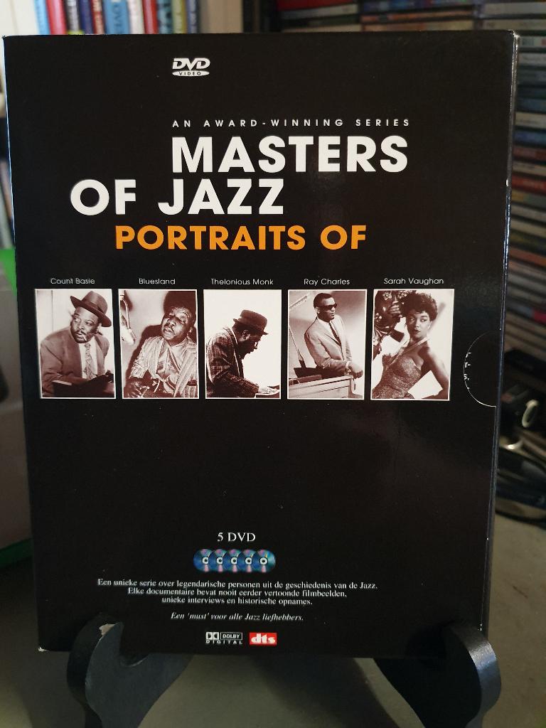 Masters of Jazz - An Award-winning series 5DVD, Alle leeftijden, Ophalen, Zo goed als nieuw
