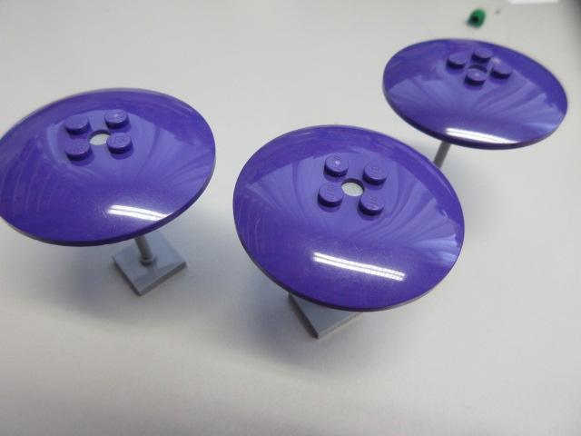 nr. 8999, 3 grote parasols, Ophalen of Verzenden, Zo goed als nieuw, Complete set, Lego