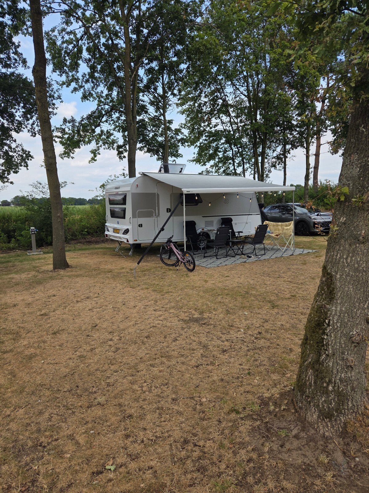 Knaus Sport 500 QDK 2025 – compleet uitgerust – €29.500, Caravans en Kamperen, Caravans, Dwarsbed, Treinzit, Mover, Particulier