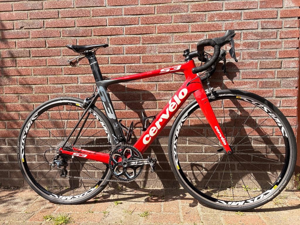 Cervélo S3 – Carbon Racefiets | Maat 56 | Shimano Ultegra, Gebruikt, Carbon, Meer dan 20 versnellingen, 53 tot 57 cm