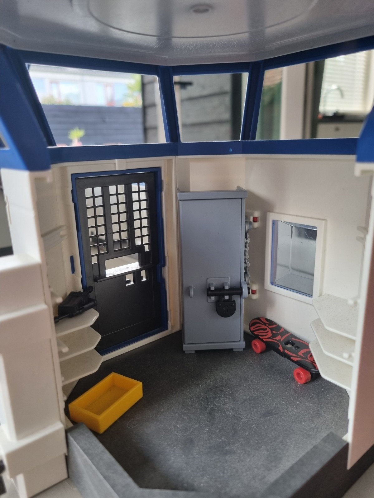 Playmobil City Action Politiebureau met Gevangenis 6872/6919, Kinderen en Baby's, Gebouw, Complete set, Ophalen of Verzenden, Zo goed als nieuw