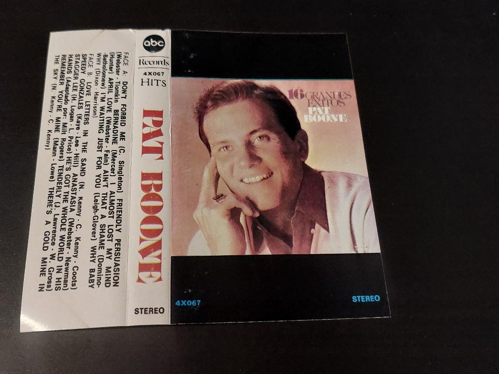 PAT BOONE - 16 GRANDES EXITOS (MC), 1 bandje, Ophalen of Verzenden, Zo goed als nieuw, Origineel