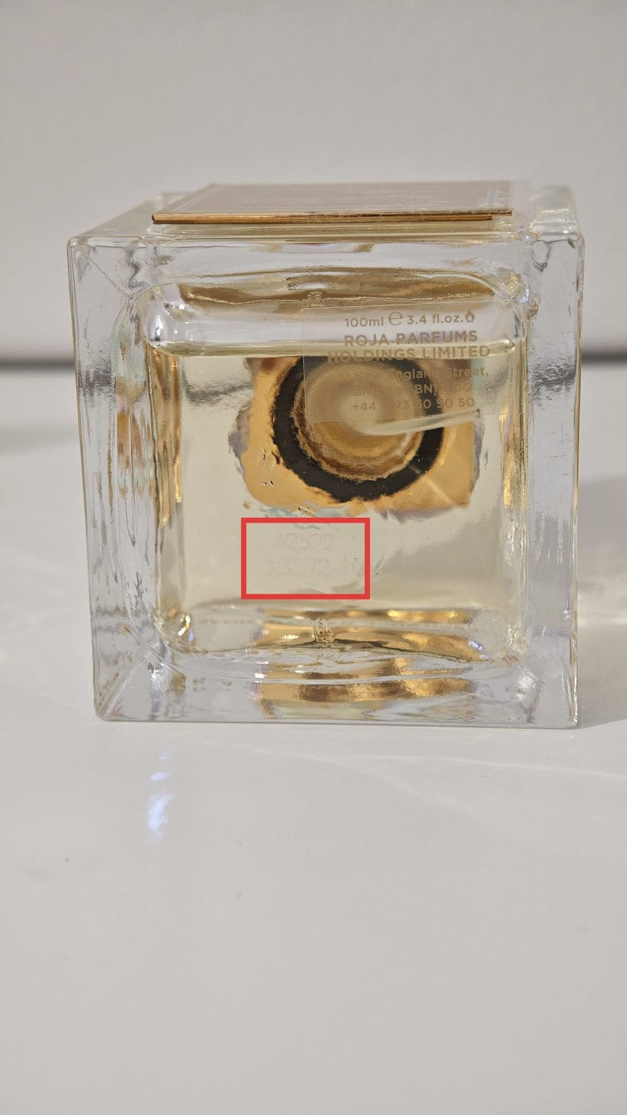 Niche parfum Roja Dove Musk Aoud, Ophalen of Verzenden, Gebruikt, Parfumfles