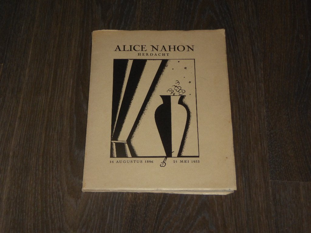 ALICE NAHON - HERDACHT, Boeken, Meerdere auteurs, Diverse auteurs, Ophalen of Verzenden, Zo goed als nieuw