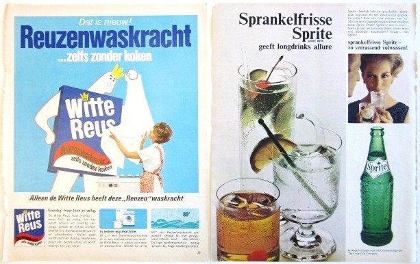 Advertenties reclames van juni 1967 Verkade Heinz Barend, Ophalen of Verzenden, Gebruikt, Overige typen