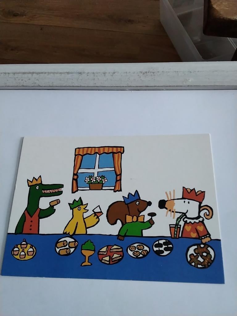 MUIS FEEST MET VRIENDEN. -  LUCY COUSINS  2000, Ophalen of Verzenden, 1980 tot heden