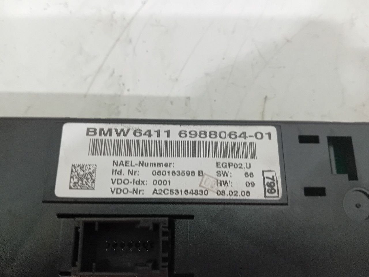 Bedieningspaneel kachel BMW 1 serie, Auto-onderdelen, Onderdelen@venauto.nl, Van der Ven Autorecycling B.V., Gebruikt, Ettenseweg 76, 4706 PB Roosendaal, The Netherlands