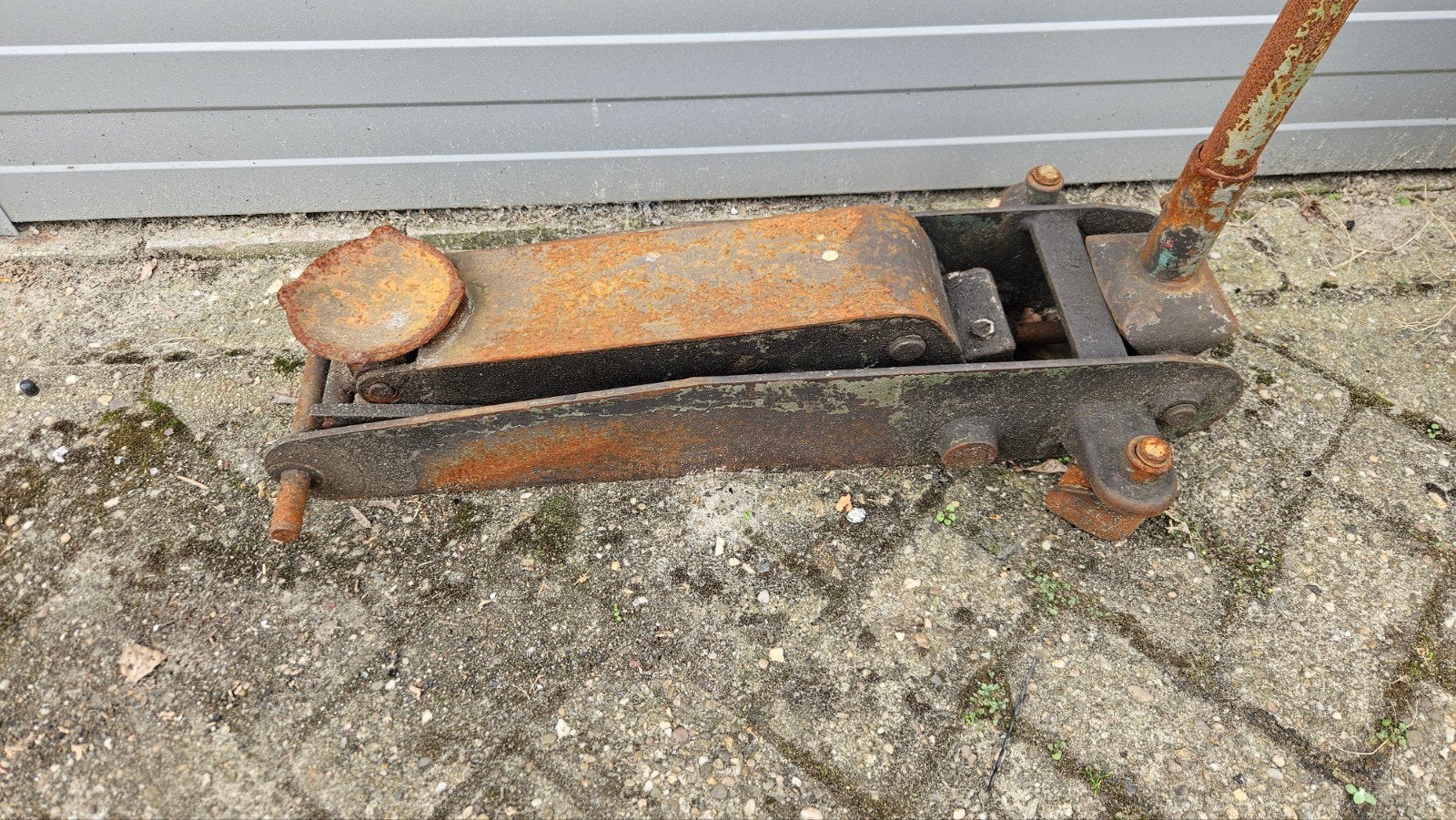 Zware werkplaatskrik - Opknapper, Ophalen of Verzenden, Gebruikt, Hydraulisch, Garagekrik