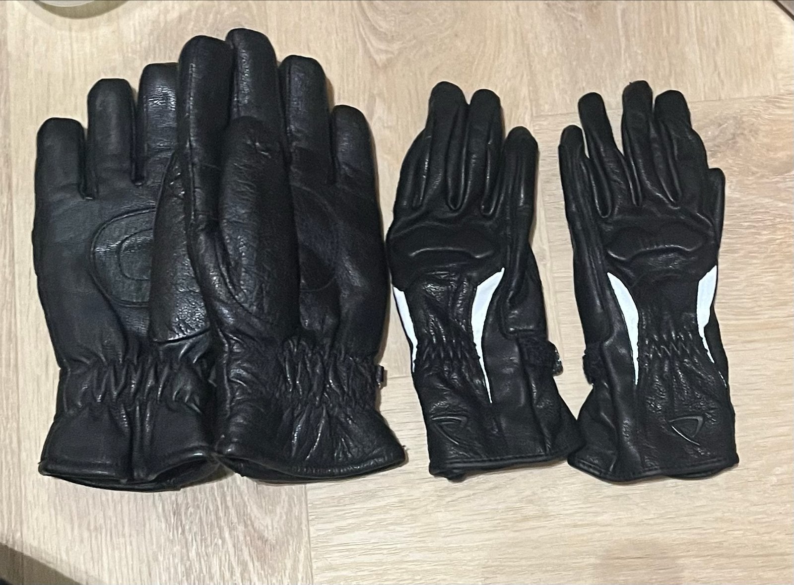 Lederen motorhandschoenen - Gebruikt, nette staat, Motoren, Ophalen of Verzenden, Tweedehands, Heren, Handschoenen