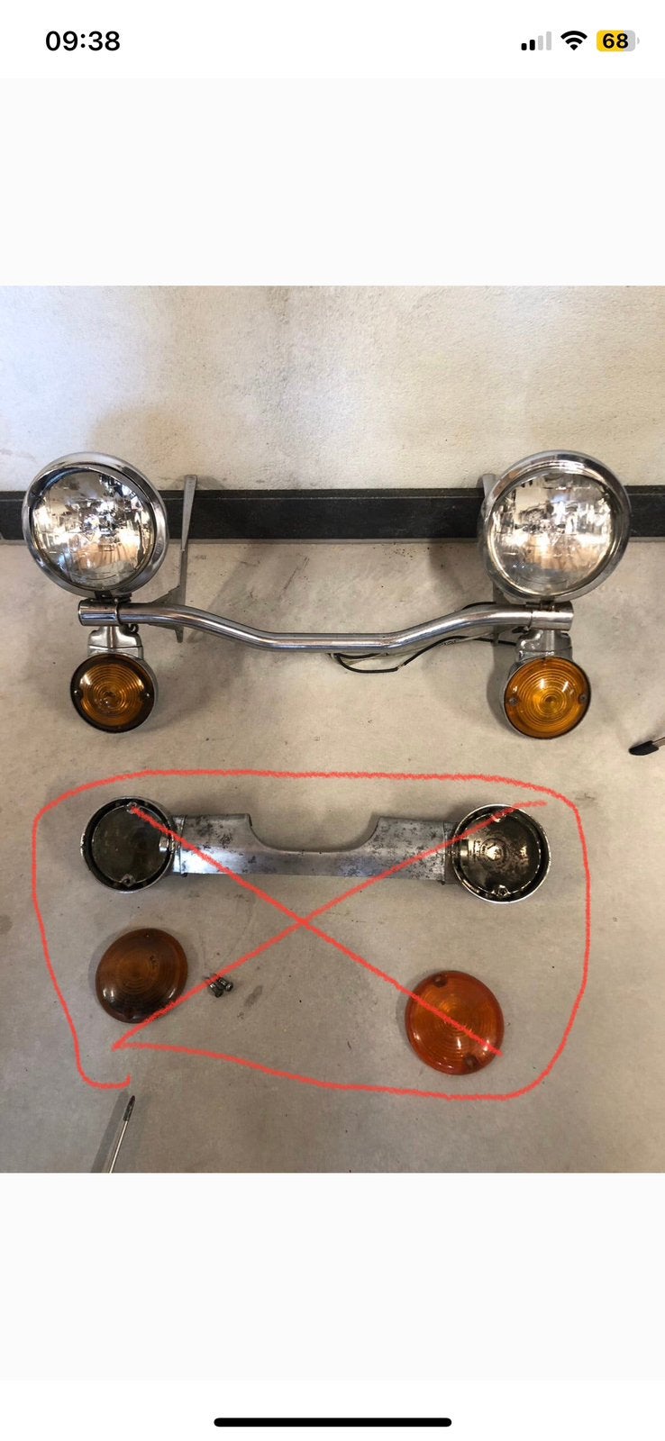 Harley-Davidson flh electra glide early/shovelhead guide, Ophalen of Verzenden, Gebruikt